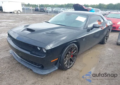 2016 Dodge Challenger Srt Hellcat z USA, uszkodzony, nr VIN 2C3CDZC92GH225238